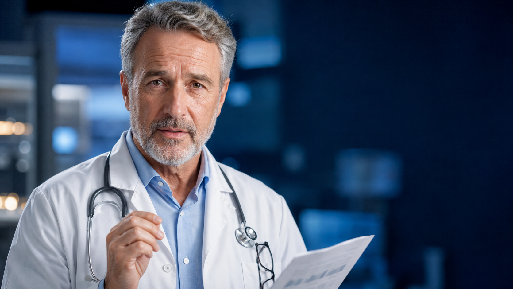 Men's health researcher presenting findings